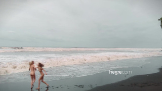 Hegre Clover & Natalia A - Жаркий секс на пляже Бали