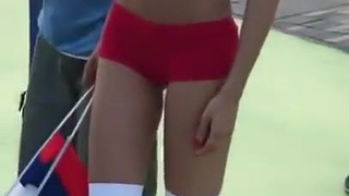 Natalia Football fan - Смотреть онлайн секс видео с горячей девушкой в футболке