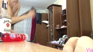 Страстный секс на вписке с милой девушкой в Full HD 1080p