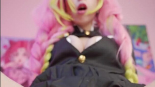 Секс с жопастой девахой в роли из Demon Slayer смотреть онлайн