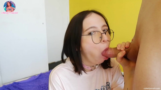 Страстный минет в 4K – Секс видео с развратной девушкой