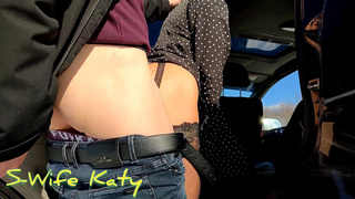 Секс с русской девушкой на трассе зимой