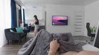 Страстная мачеха ублажает пасынка