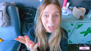 Неожиданный финал: лицо в сперме после страстного секса