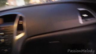 Helped the beauty on the street thanked with a blowjob in the car . PassionMelody.mp4