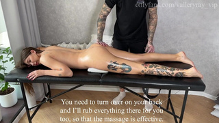 Эротический массаж на дому с интимным окончанием