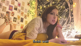 RP POV STEP SISTER LEARNING TO SUCK COCK BEFORE STEP BROTHER'S BIRTHDAY - YourSofia.mp4