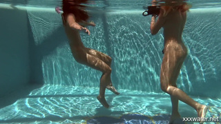 Эротическое HD видео с русскими подростками в воде