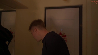 Реальное домашнее секс-видео с кремпаем в HD качестве