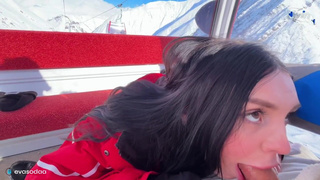 Экстремальный секс на Красной Поляне – горячее порно видео на природе