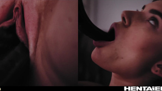 Эротическое приключение с тентаклями – русская девушка в экстазе