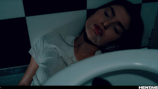 Фантастическое порно: щупальца доминируют над Стефани Кайлер в туалете смотреть онлайн