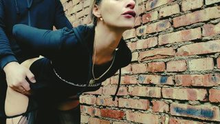 Страстный секс на заброшке