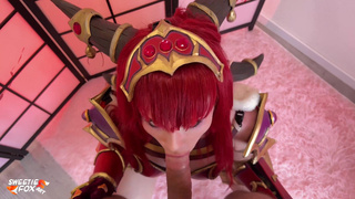 Порно видео с экзотическим косплеем от Sweetie Fox