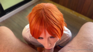 Горячее порно видео с рыжей с пышными формами