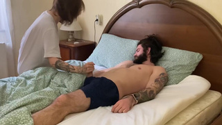 Сперма брата во рту — эксклюзивное секс видео