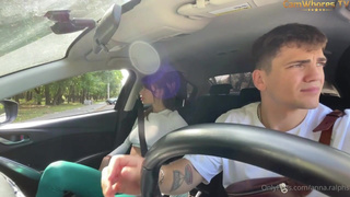 Anna Ralphs горячий минет в машине