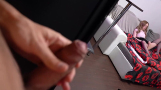 Горячее порно видео с страстным минетиком