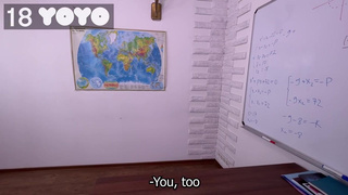 Смотреть онлайн: жесткий секс с учителем в классе