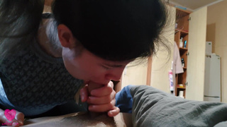 Утренний нежный минет, чтобы не заснуть и взбодриться, лучший сладкий способ разбудить меня 4K