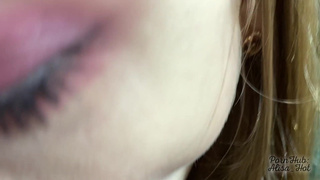 Sensual close-up blowjob from little Alice. Took a lot of cum on her sweet lips.mp4