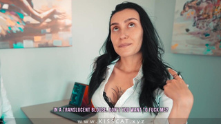 Горячий анальный секс с офисной нимфоманкой