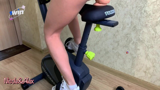 Экстремальное видео секса с фитнес-девушкой