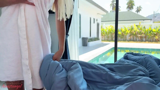 Реальное домашнее порно – кончил в сестру