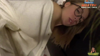 Страстный секс с мощным оргазмом и финалом в рот