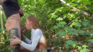 Порно видео с русской Jessie Way на свежем воздухе