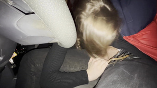 Страстный минет в пробке – экстремальное порно видео