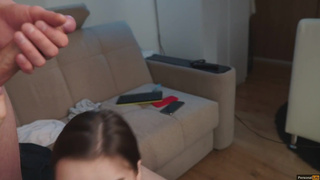 Страстный минет с кончанием в рот – Olivia Moore смотреть онлайн