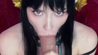 088 - Yor Choking On Giant Cock