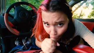 Страстный минет в авто - смотреть онлайн