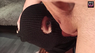 SKIP SmuziLilPussy - [PH] - Full Version of Cutie in Balaclava Got a Juicy Cock in Her Mouth - 1080p.mp4