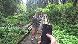 Страстный секс в парке с Kisankanna – почти поймали