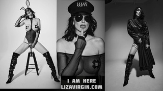 Hot MILF shows her legs and asks to cum on them