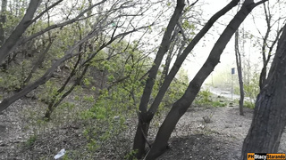 Random Blowjob To My StepBrother Dick In Real Public Area.mp4